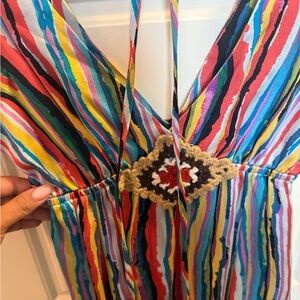 Colorful Striped Kid One Piece